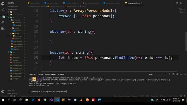 NODEJS API REST CRUD NEST JS parte 3 смотреть онлайн