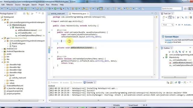 Responding to Button Clicks : Practical Android Java Development Part 6 смотреть онлайн