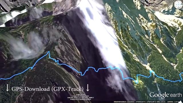 Hammersbach Höllentalklamm Kreuzeck | Wanderung bayerische Berge | wandern Zugspitze | GPS-Track смотреть онлайн
