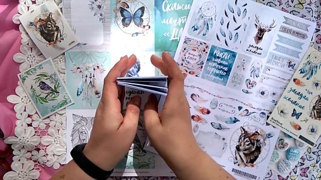 Обзор коллекции Этника Твоя Вселенная от ТМ ScrapMania смотреть онлайн