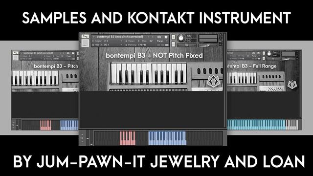 Bontempi B3 - FREE Sample library and Kontakt Instrument | Jum-Pawn-It смотреть онлайн
