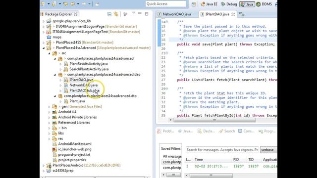 Simple Network DAO in Android смотреть онлайн