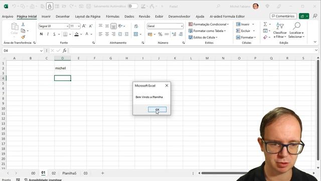 Como criar um aviso Pop Up no Excel смотреть онлайн