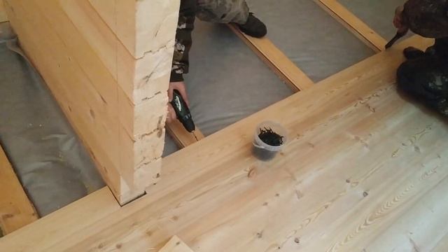 Как сделать полы в бане. Настил полов смотреть онлайн