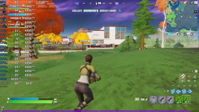 Fortnite on AMD Ryzen 7 4700G / Pro 4750G Vega 8 - Gameplay Benchmark Test смотреть онлайн