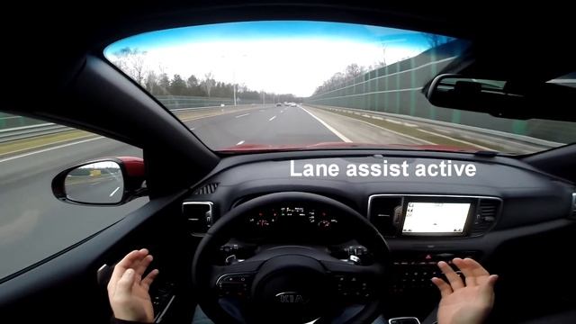 Lane Keeping Assist in 2016 Kia Sportage смотреть онлайн