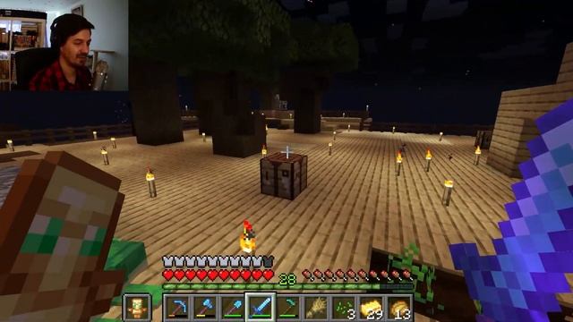 АСМР Майнкрафт на Одном Блоке #50 | Убилейная серия! Даже не хочется заканчивать | ASMR Minecraft смотреть онлайн