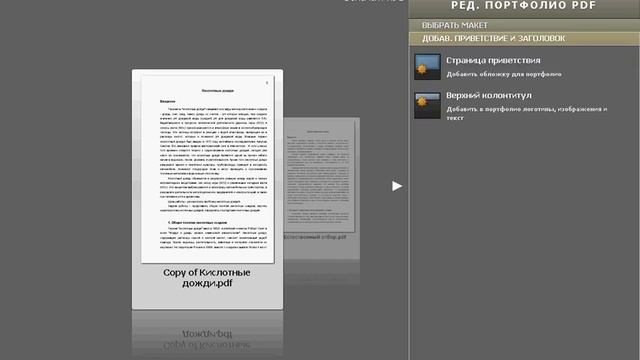 Создание портфолио PDF в Acrobat 9 (12/40) смотреть онлайн