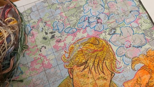 Page 25. Stitch-ВЛОГ «Мамина радость» от Dimensions / вышивка крестиком смотреть онлайн