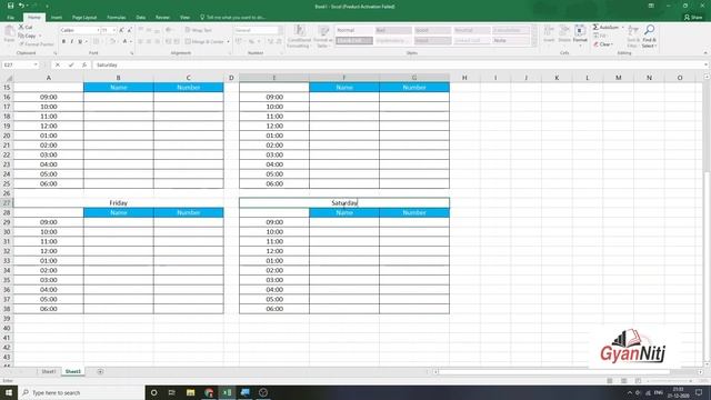Appointment Calendar | How To Make Appointment Calendar in Excel | Weekly Appointment Calendar смотреть онлайн