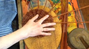 Плетение корзины из лозы.Ч.1.Делаем стойки корзины.