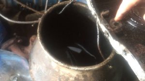 Т 40. разбор двигателя, снятие коленвала