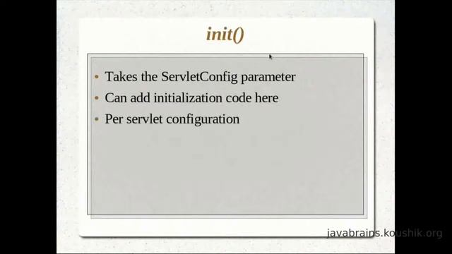 JSPs and Servlets Tutorial 09 Part 3 Understanding init, service and ServletConfig смотреть онлайн