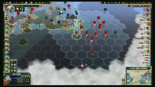 Let's Play Civilization 5 BNW 9:24 - Poland смотреть онлайн
