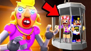 ПОБЕГ ОТ ЗЛОЙ МАМЫ И ЗЛОГО ПАПЫ в МАЙНКРАФТ НУБ И ПРО ВИДЕО РОБЛОКС ТРОЛЛИНГ MINECRAFT Евгенбро