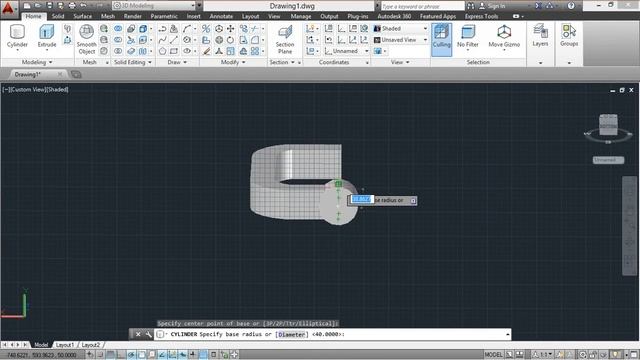 C-Clamp on Autocad 2014 drawing part 2 prd by Abdrehman Ahmed смотреть онлайн