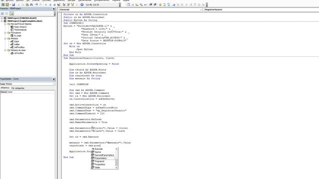 LOGIN en EXCEL VBA con CONEXION a SQL | PARTE 2/2 смотреть онлайн