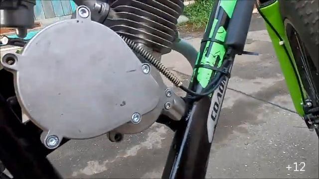 Простая установка веломотора на Фэтбайк!