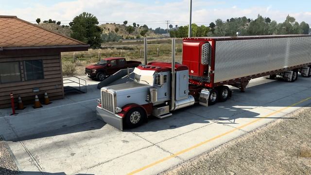 American Truck Simulator - Pizzster's Pete 389 from Miles City (MT) to Bozeman (MT) смотреть онлайн