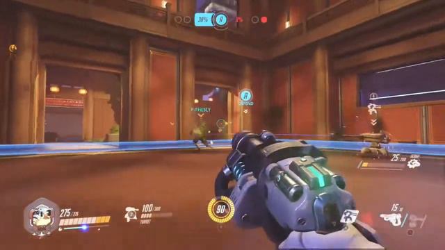 Overwatch:Torbjorn 41-4 (Brawl Mobawatch King of the Hill/Control on Lijiang Tower) смотреть онлайн