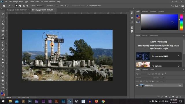 Content Aware Move Tool Play Photoshop CC 2020