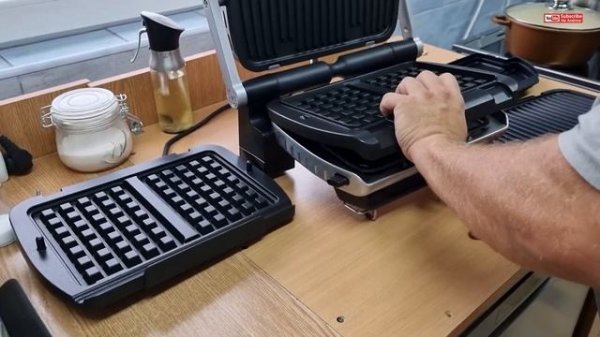 The Best Homemade Waffles Recipe & Tefal XA723812 / Waffle Accessory for OptiGrill+ GC712D34 Test