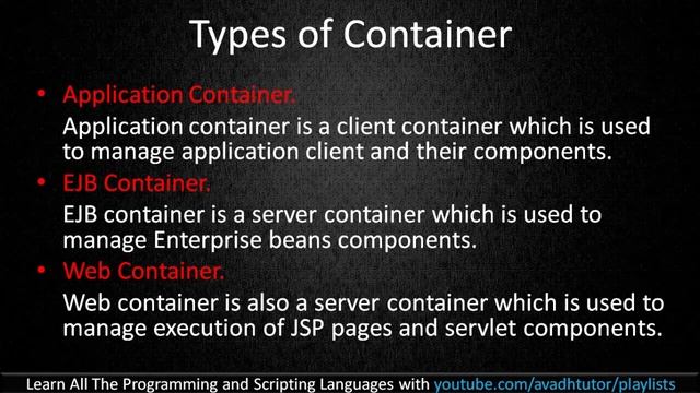 What is Java Container | explain types of container in java | advance java tutorial смотреть онлайн