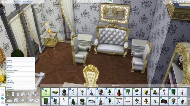 Sims 4 Mansion Speed Build - Mobster Mansion pt.2 смотреть онлайн