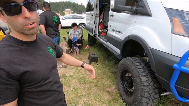 4x4 Ford Transit Overland Camper Van Build/Conversion by Van Compass смотреть онлайн