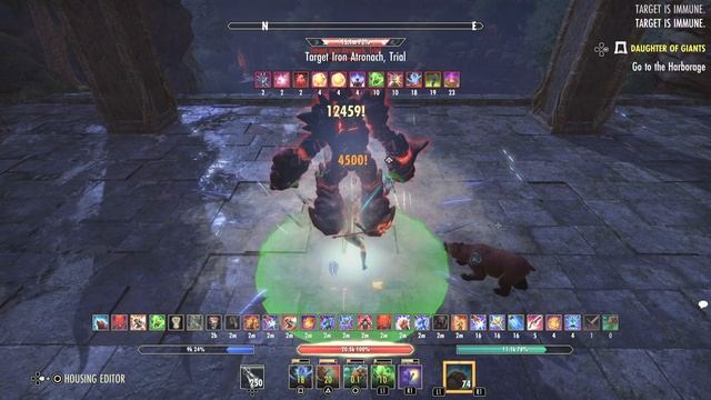 The Elder Scrolls Online - Magicka Warden (Z'en/Brittle); The Lost Depths PS5 NA смотреть онлайн