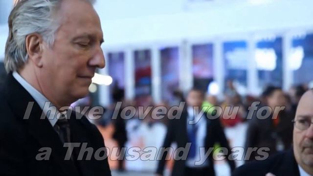 A Thousand Years Lyric - The Song for Alan Rickman!!! by Christina Perri смотреть онлайн