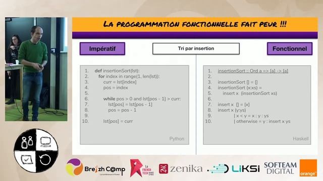 [Software Crafts·wo·manship] Don't fear the lambda ! (C. Gaudreau et G. Deest) смотреть онлайн