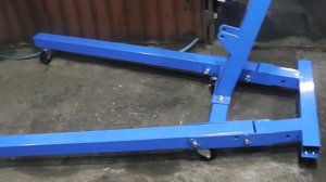 Гаражный складной 2т  кран гусь Brann BRC 2000