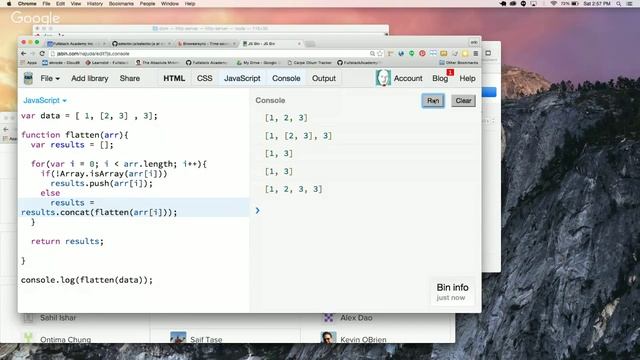 Recursion - Flattening An Array смотреть онлайн