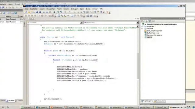 SQL Server Analysis Services - LastProcessed Status einer Cube Partition mittels SSIS auslesen смотреть онлайн