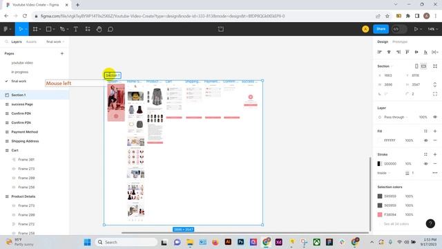 e-commerce fashion mobile app (Prototyping) design in figma - last part смотреть онлайн