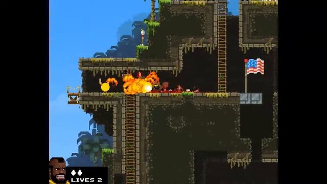 Игры в которые стоит поиграть!!!!Выпуск №1 BROFORCE смотреть онлайн