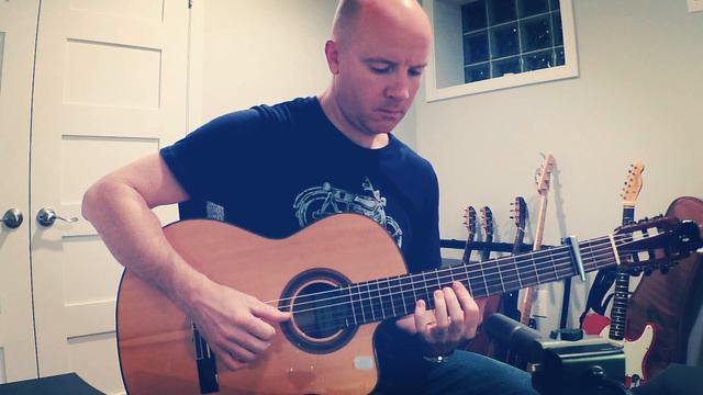 Billie Eilish: when the party's over (fingerstyle guitar) + TAB смотреть онлайн