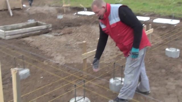 Разметка фундамента, или как грамотно разметить свой фундамент - Каркасный Дом по технологии ЛСТК смотреть онлайн