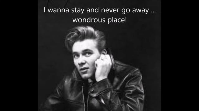 Wondrous Place BILLY FURY смотреть онлайн