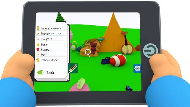 ? POCOYO GAMEPLAY - SOLVE A CASE With DETECTIVE POCOYÓ [Mystery Of The Hidden Objects] | Video Game