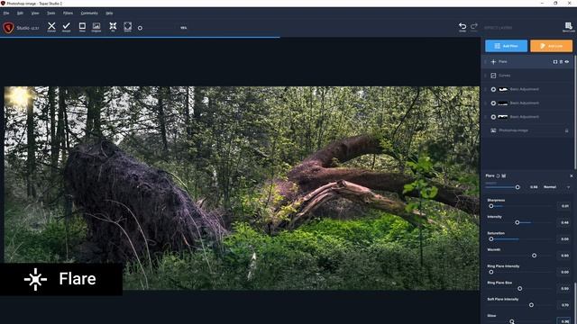 Topaz Studio 2: Mystical Forest Photo Editing смотреть онлайн