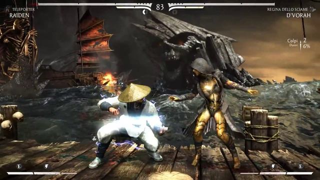 Mortal Kombat X - Raiden Vs D'Vorah gtx 780 Ti x 2 смотреть онлайн