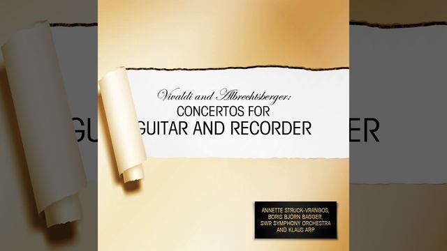 Concerto No. 6 in G Major for Flute and Strings, RV 437, Op. 10: II. Largo смотреть онлайн