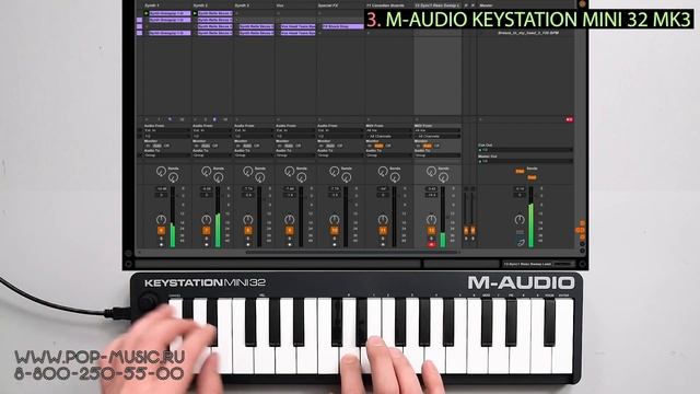 ТОП-5 миди-клавиатур с мини-клавишами (+ бонус миди с собственными звуками)