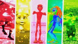 Зеленый пришелец VS Патила VS Dame tu Cosita VS Мишка Гумми Берр Забавный Цветочный танце Челлендж