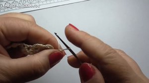 Кайма для юбки Красивая кайма крючком