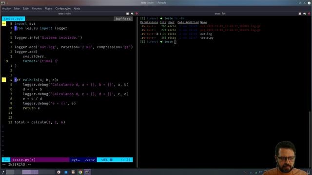 Módulo Python: loguru - logs fáceis e incríveis смотреть онлайн