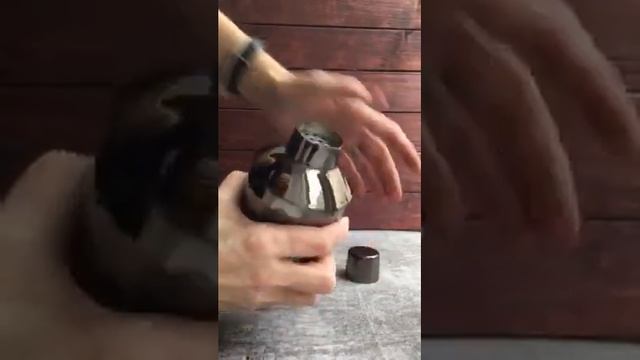 Шейкер рифл. сталь нерж.,никель; 0,5л; D=85мм смотреть онлайн