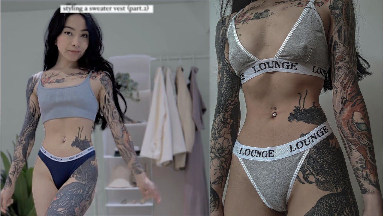 Tattooed Girl: Stunning Body Art That WILL LEAVE You Speechless! Try-on haul mini skirt смотреть онлайн